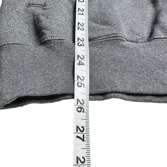 Champion x GT | Unisex | Gray Eco-Fleece Quarter Zip Sweatshirt | Medium - Picture 6 of 14